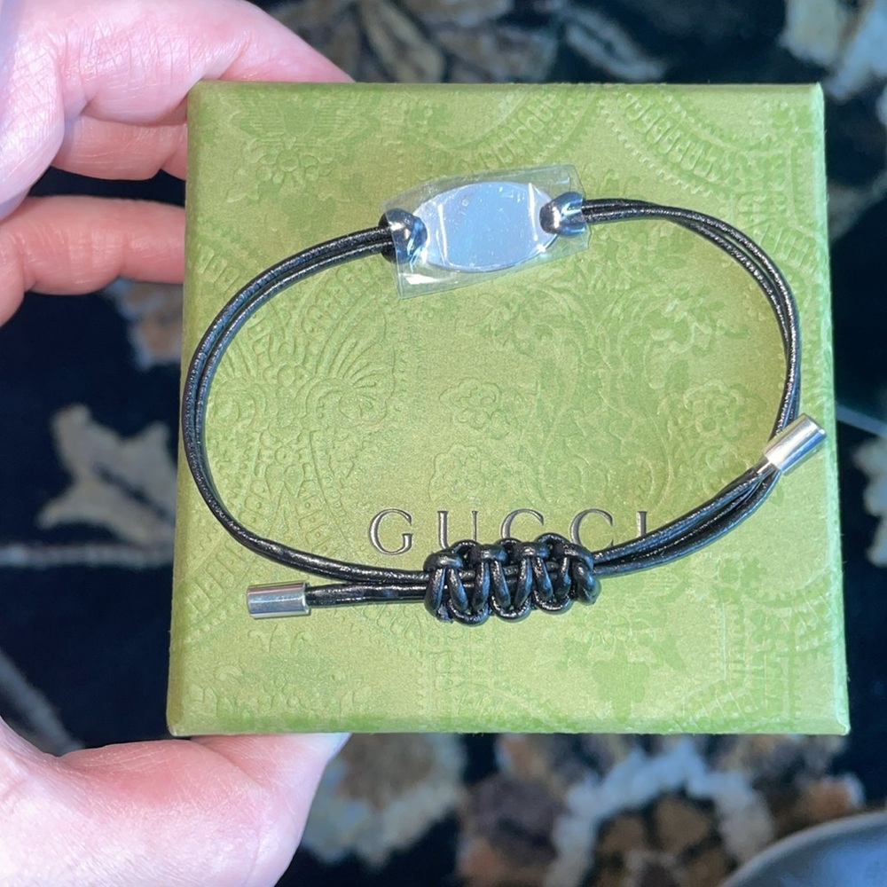 New Gucci trademark bracelet unisex